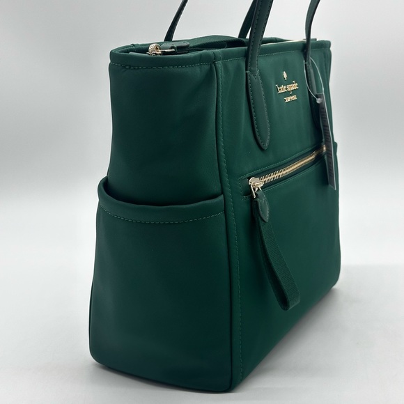 Kate Spade Medium Chelsea Satchel Bag Green - Picture 4 of 12